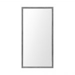 Homeroots - 42" Gray Framed Bathroom Vanity Mirror - Image 2