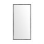 Homeroots - 42" Gray Framed Bathroom Vanity Mirror - Image 3