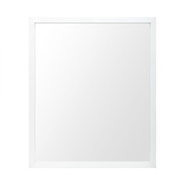 Homeroots - 26" White Framed Bathroom Vanity Mirror - Image 2