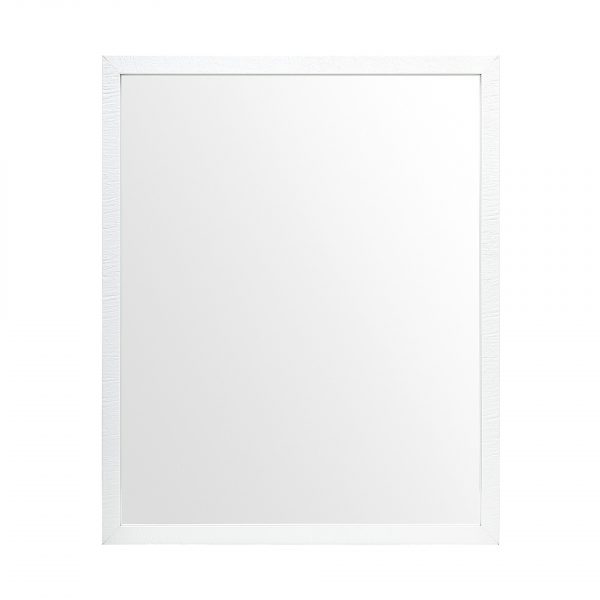 Homeroots - 32" White Framed Bathroom Vanity Mirror - Image 3