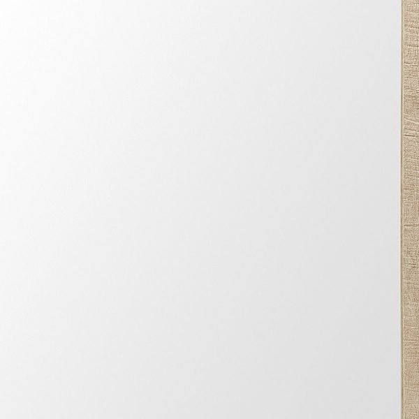 Homeroots - 26" Tan Framed Bathroom Vanity Mirror - Image 3