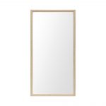 Homeroots - 42" Tan Framed Bathroom Vanity Mirror - Image 2