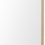 Homeroots - 42" Tan Framed Bathroom Vanity Mirror - Image 3