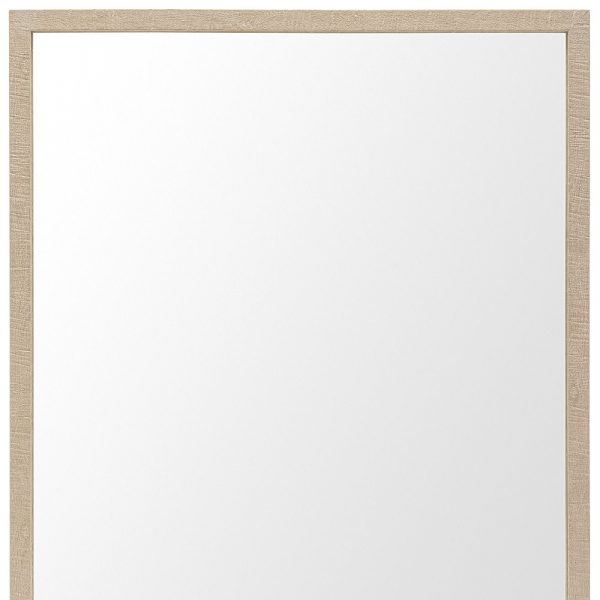 Homeroots - 32" Tan Framed Bathroom Vanity Mirror - Image 3