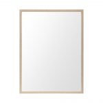 Homeroots - 42" Tan Framed Bathroom Vanity Mirror - Image 2