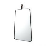Homeroots - 36" Black Metal Framed Accent Mirror - Image 2