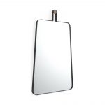 Homeroots - 36" Black Metal Framed Accent Mirror - Image 4