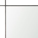 Homeroots - 43" Gray Metal Double Frame Accent Mirror - Image 3