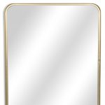 Homeroots - 30" Gold Metal Accent Mirror - Image 8
