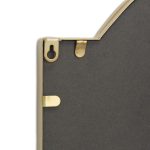 Homeroots - 32" Gold Metal Beaded Arch Accent Mirror - Image 6