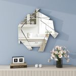 Homeroots - 37" Silver Abstract Frameless Accent Mirror - Image 7