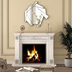 Homeroots - 37" Silver Abstract Frameless Accent Mirror - Image 8