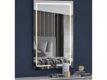 Whiteline Modern - Brett Clear Rectangular Wall Mirror - Image 4