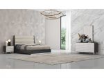 Whiteline Modern - Pino Pino Light Grey Rectangular Wall Mirror - Image 5