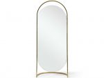 Whiteline Modern - Celina Clear Floor Mirror
