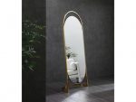 Whiteline Modern - Celina Clear Floor Mirror - Image 3